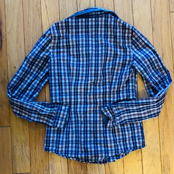 Red, white, and blue Tommy Hilfiger button down - Picture 2 of 3